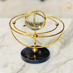 Crystal Ball Celestial Sphere Sculpture