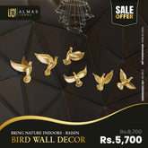 Bring Nature Indoors - Raisin Bird Wall Decor