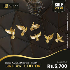 Bring Nature Indoors - Raisin Bird Wall Decor