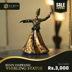 Resin Darwaish Whirling Statue