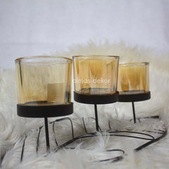 Leaf Style Candle Stand