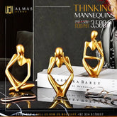 Set of 3 Abstract Human Sculptures