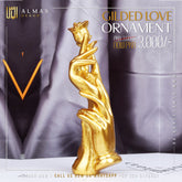Forever Yours - Gilded Love Ornament