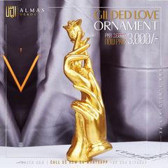 Forever Yours - Gilded Love Ornament