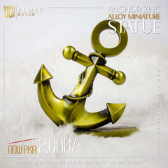 Gold Tone Anchor Figurine