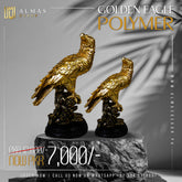 Eagle Figurine with Gold Finish
