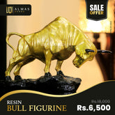 Resin Bull Figurine