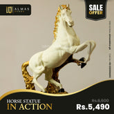 Horse Statue in Action – Power, Motion, and Grace Captured in Resin