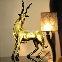 Resin Antelope Sculpture