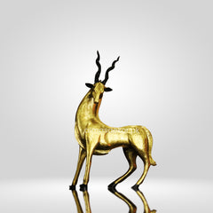 Resin Antelope Sculpture