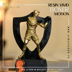 Resin Vivid Boxer in Motion – Freeze the Fight, Feel the Power