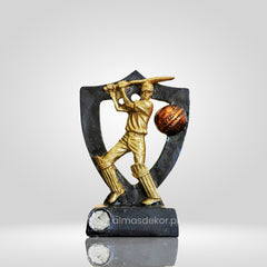 Resin Vivid Cricket Player in Motion – Celebrate the Spirit of the Game