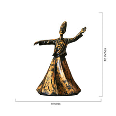 Resin Darwaish Whirling Statue