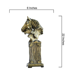 Resin Empathy Horse Figurine – A Graceful Symbol of Connection and Strength