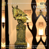 Resin Empathy Horse Figurine – A Graceful Symbol of Connection and Strength