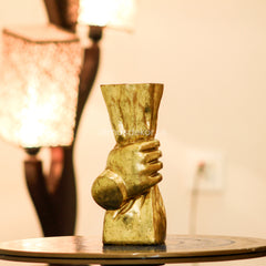 Resin Jar Grip Art Figurine – Modern Art Meets Function & Emotion