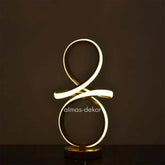 Gold Infinity LED Table Lamp
