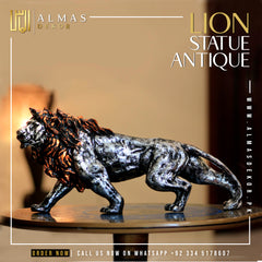 Antique Lion Statue – Symbol of Strength, Majesty & Protection