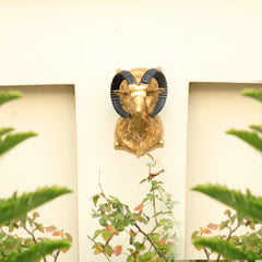 Markhor Head Wall Decor