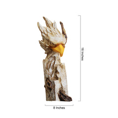 Resin Eagle Head Sculpture – Symbol of Strength & Vision