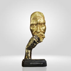 Smoking Cigar Man Figurine – Vintage Charm with Attitude