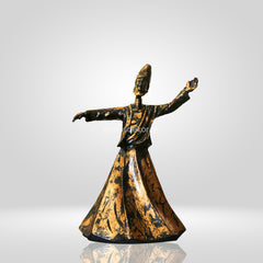Resin Darwaish Whirling Statue