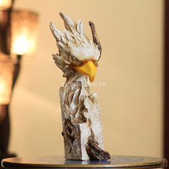Resin Eagle Head Sculpture – Symbol of Strength & Vision