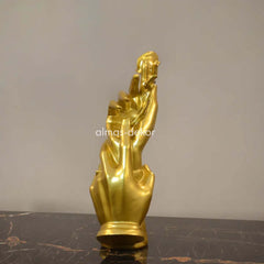 Forever Yours - Gilded Love Ornament