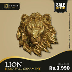 Lion Head Wall Ornament