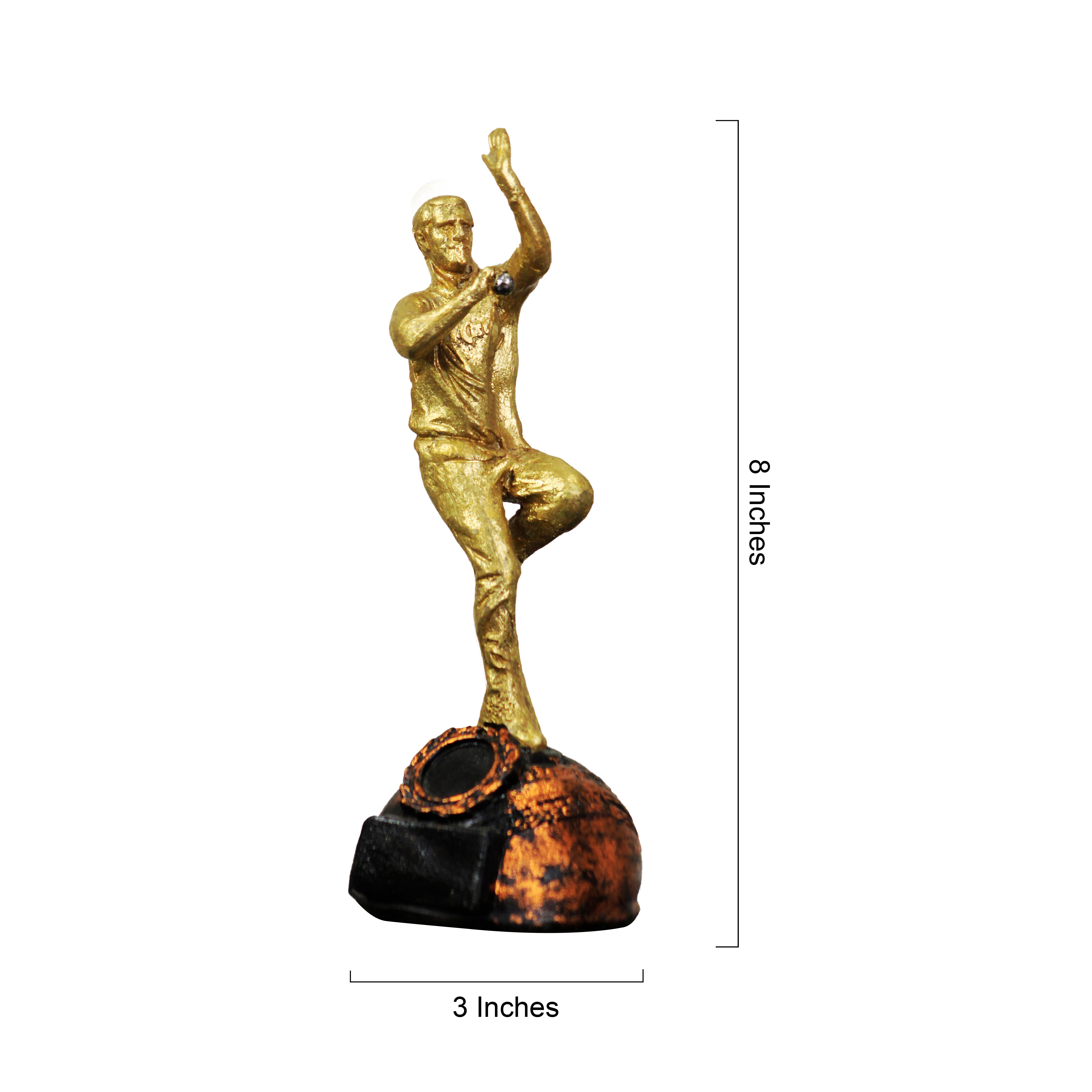 Bowler Resin Cricket Trophy for Sale