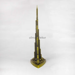 Metal Model of Burj Khalifa Tower Dubai