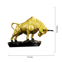 Resin Bull Figurine