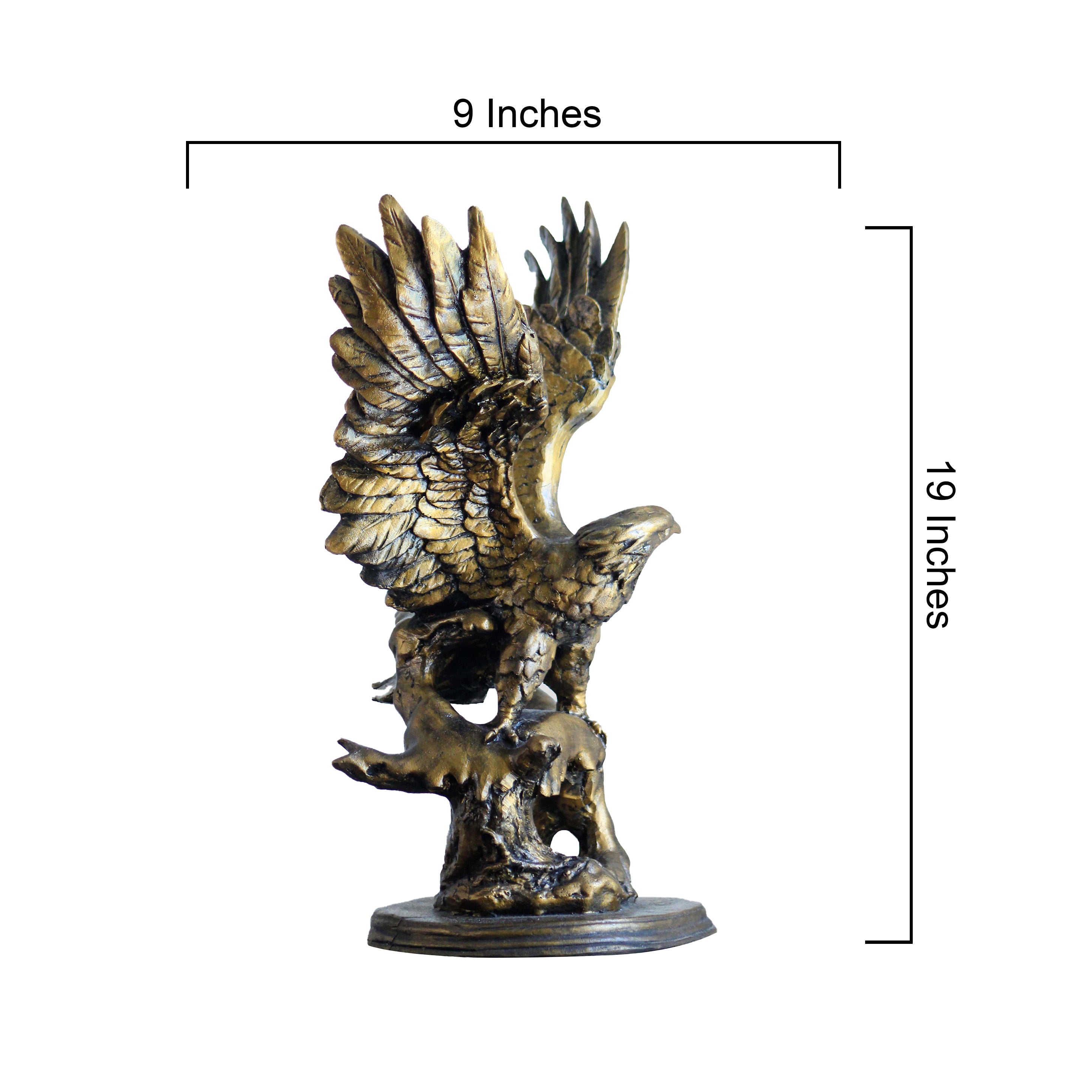 Majestic Eagle Wildlife Ornaments – Handcrafted Decor for Nature Lovers