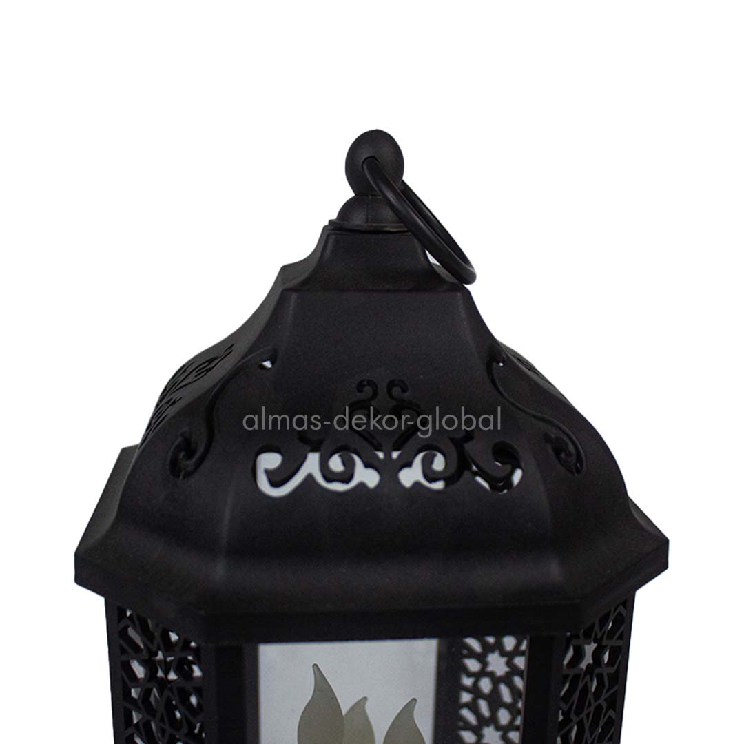 Black Candlestick Table Lamp for Tea Light candles