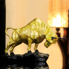 Resin Bull Figurine