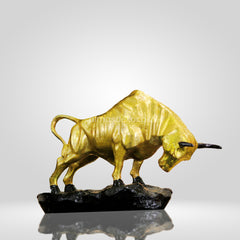 Resin Bull Figurine
