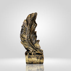 Resin Feather Ornaments - Light as a Feather, Strong in Style
