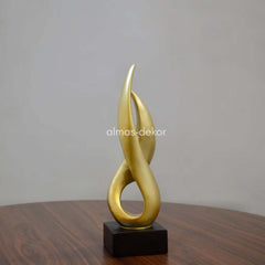 Aglow Golden Trophy Ornament